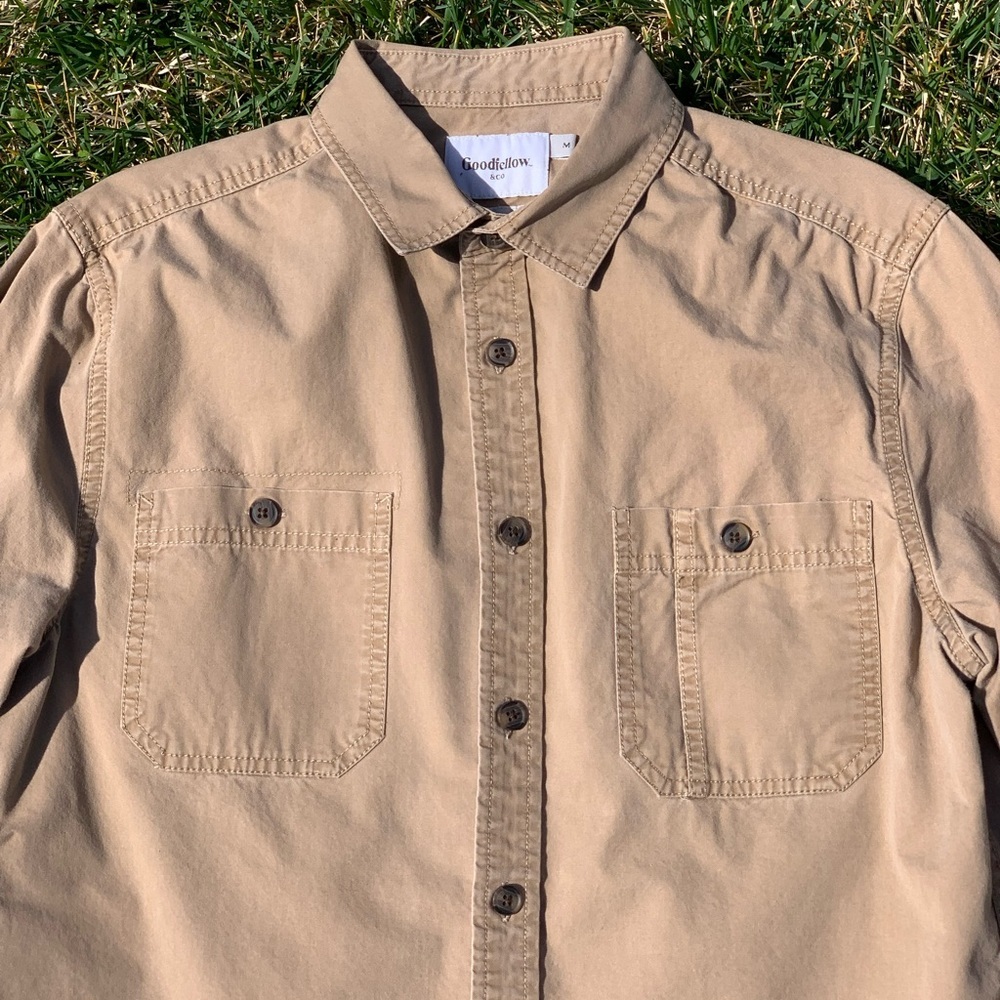 Goodfellow & Co: Men's Long-Sleeve Button-Down - Picture 2 of 4